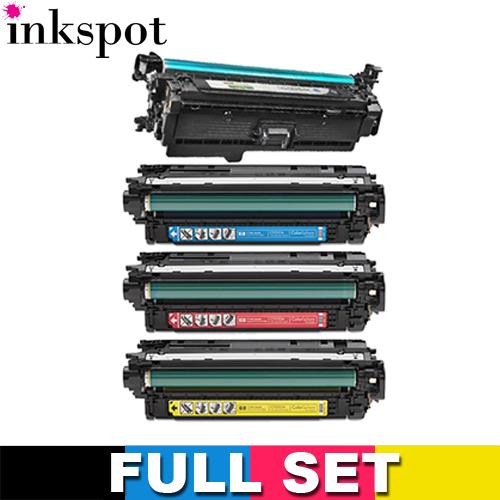 HP Remanufactured 646 (CE264X/CF031A/CF032A/CF033A) Toner Value Pack