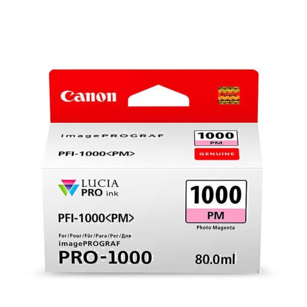 Genuine Canon PFI 1000 Photo Magenta