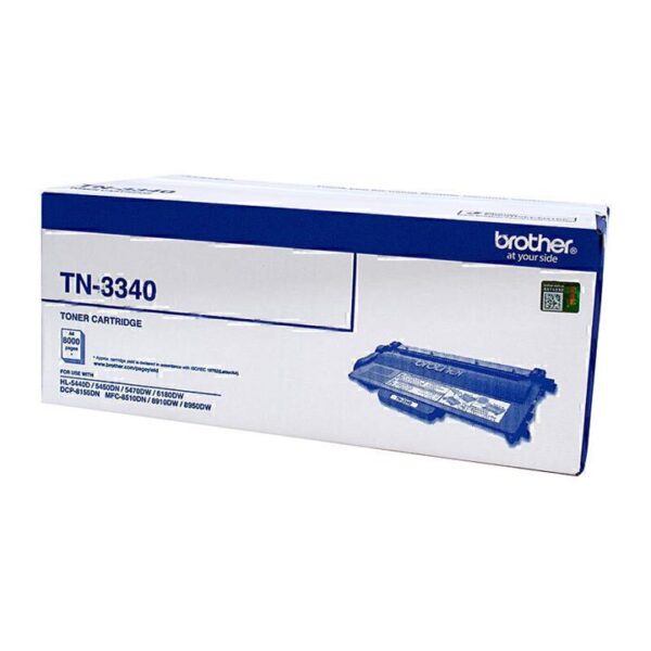 Genuine Brother TN3340 Black Toner