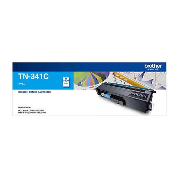 Genuine Brother TN341 Cyan Toner