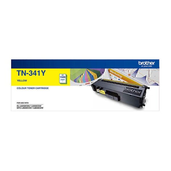 Genuine Brother TN341 Yellow Toner