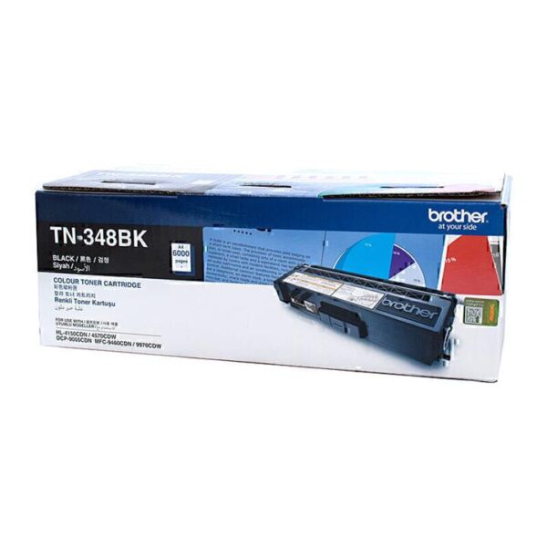 Genuine Brother TN348 Black Toner