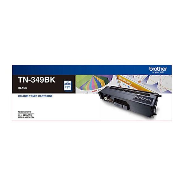 Genuine Brother TN349 Black Toner