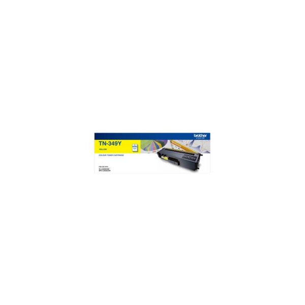 Genuine Brother TN349 Yellow Toner