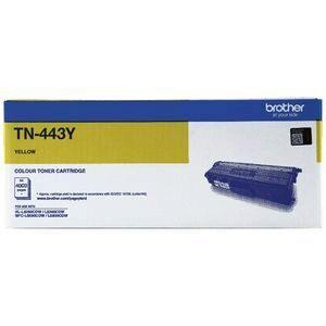 Genuine Brother TN443 Yellow Toner