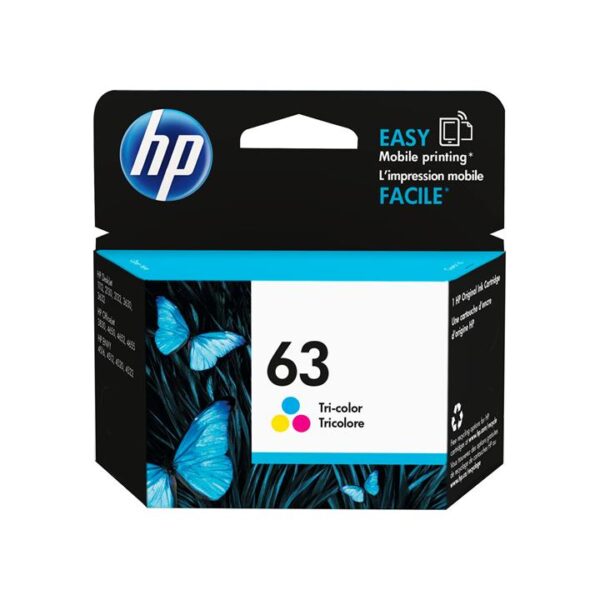 Genuine HP 63 Colour