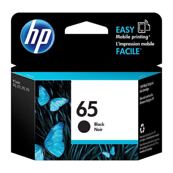 Genuine HP 65 Black