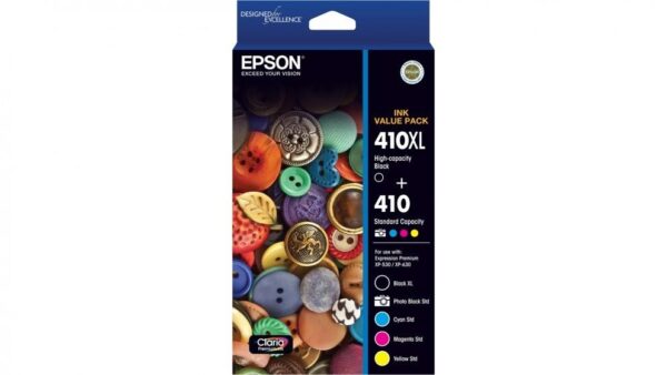 Genuine Epson 410 Value Pack