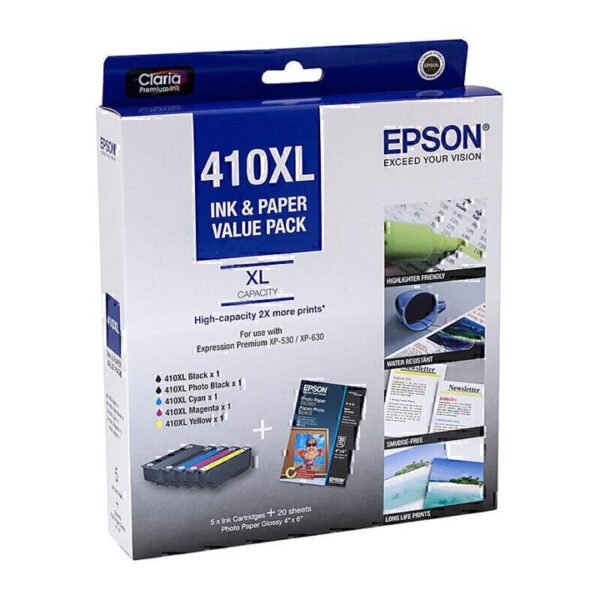 Genuine Epson 410XL Value Pack