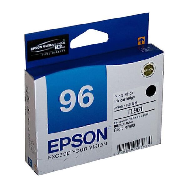 Genuine Epson T0961 Photo Black