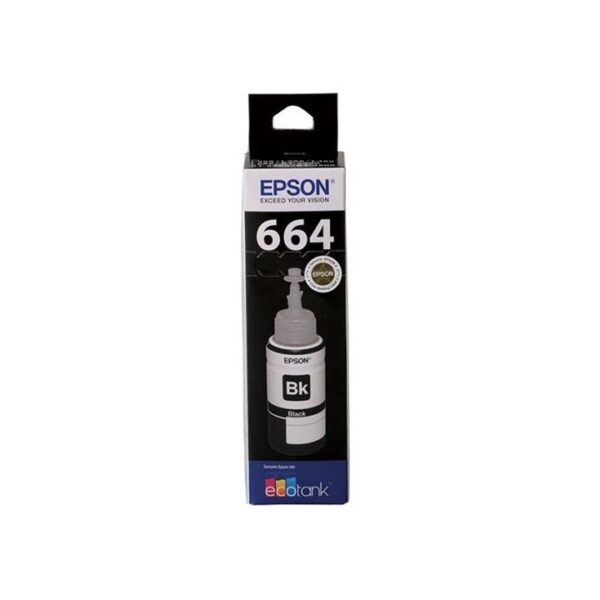 Genuine Epson T664 Black EcoTank Black (ET-4500 only)