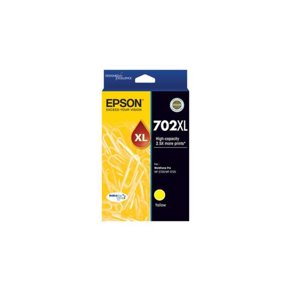 Genuine Epson 702 XL Yellow