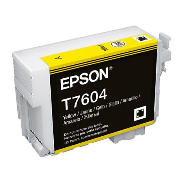 Genuine Epson 760 Yellow