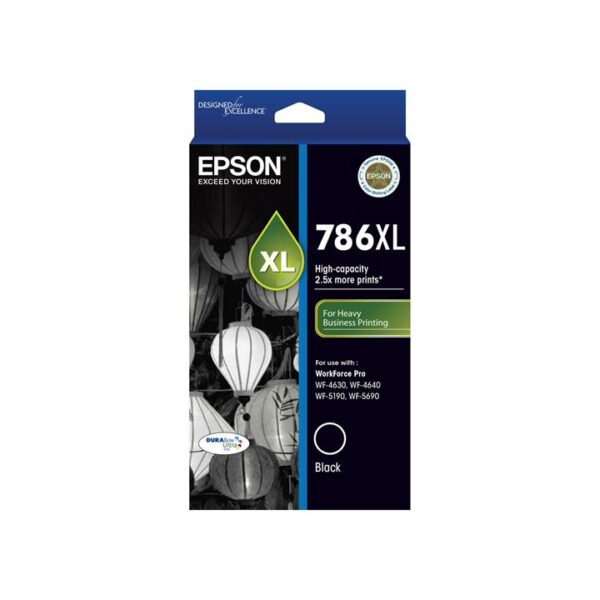 Genuine Epson 786 XL Black