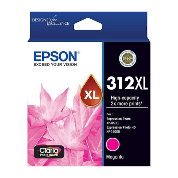 Genuine Epson 312XL Magenta