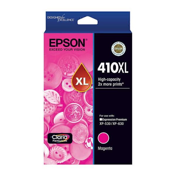 Genuine Epson 410XL Magenta