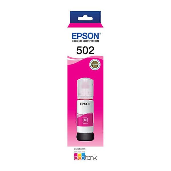 Genuine Epson T502 Magenta Eco Tank