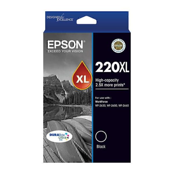 Genuine Epson 220 XL Black