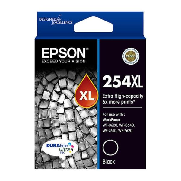 Genuine Epson 254XL Black