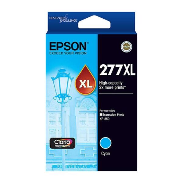 Genuine Epson 277 XL Cyan