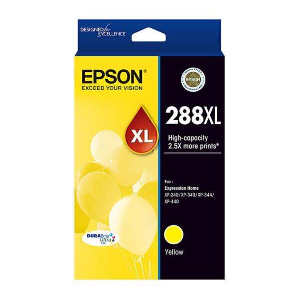 Genuine Epson 288 XL Yellow