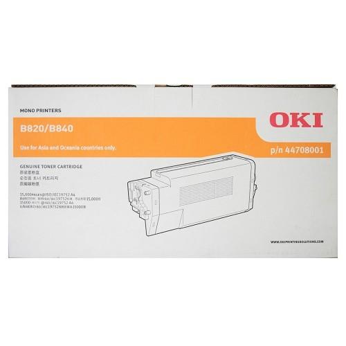 Genuine OKI B820 Black Toner