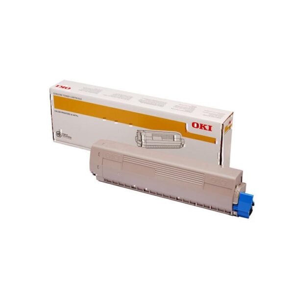 Genuine OKI MC873 Yellow Toner