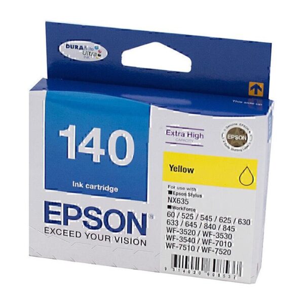 Genuine Epson 140 Yellow