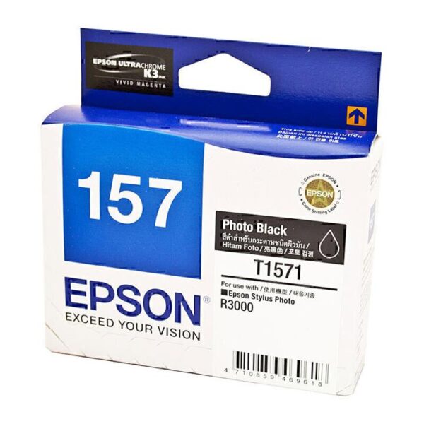 Genuine Epson T1571 Photo Black