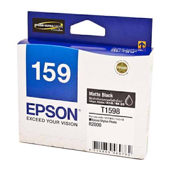 Genuine Epson T1598 Matte Black