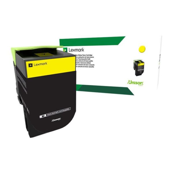 Genuine Lexmark 708M Yellow Toner