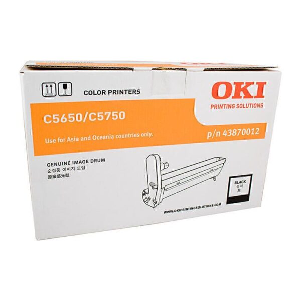 Genuine OKI C5650 Black Drum Unit