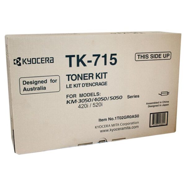 Genuine Kyocera TK715 Black Toner