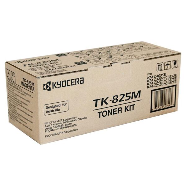 Genuine Kyocera TK825 Magenta Toner