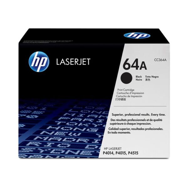 Genuine HP 64A Black Toner