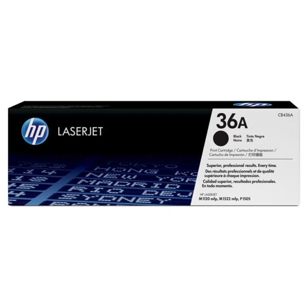 Genuine HP 36A Black Toner