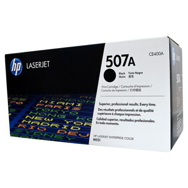 Genuine HP 400A/507A Black Toner