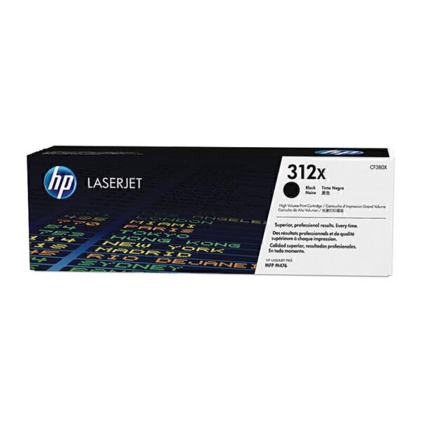 Genuine HP 312X (380X) Black Toner