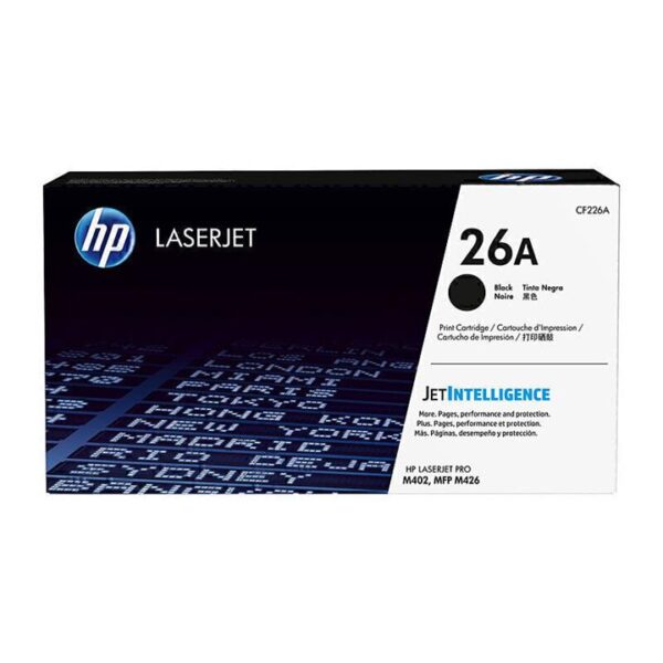 Genuine HP 26A Black Toner