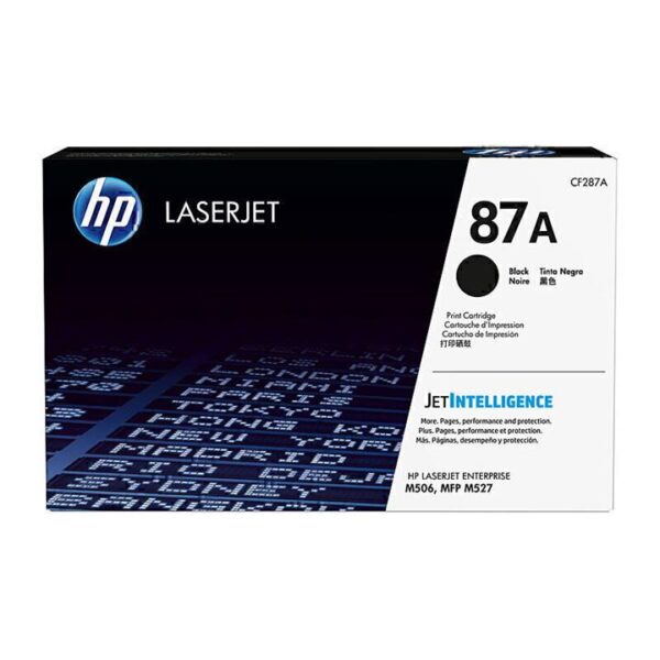 Genuine HP 87A Black Toner