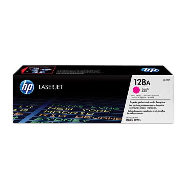 Genuine HP 323A/128A Magenta Toner