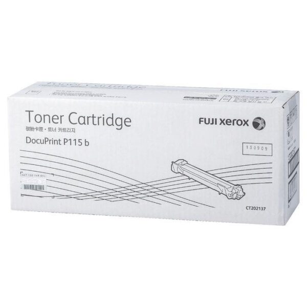 Genuine Fuji Xerox DocuPrint P115B (CT202137) Black Toner Cartridge