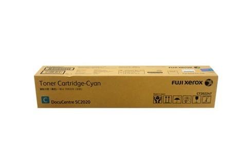 Genuine Fuji Xerox CT202247 Cyan Toner Cartridge