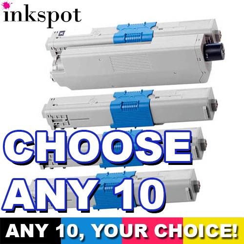 OKI Compatible C310 Toner 10 Pack