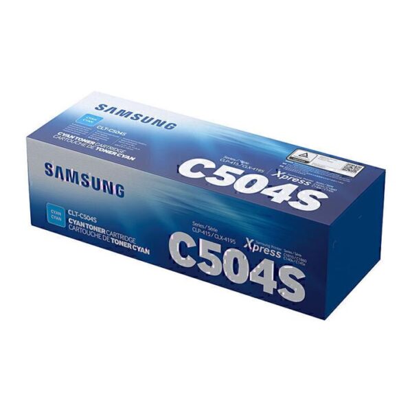 Genuine Samsung C504S Cyan Toner