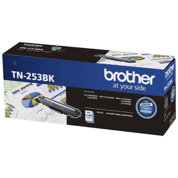 Genuine Brother TN253 Black Toner