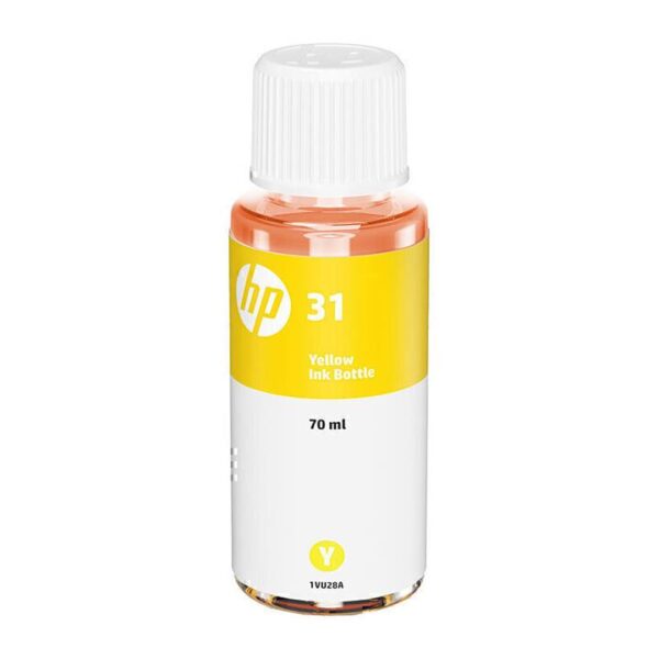 Genuine HP 31 (IVU28AA) Yellow Ink Bottle