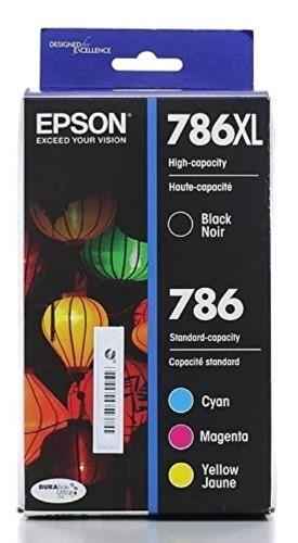 Genuine Epson 786 Colour Pack (LY) Plus Black (XL)