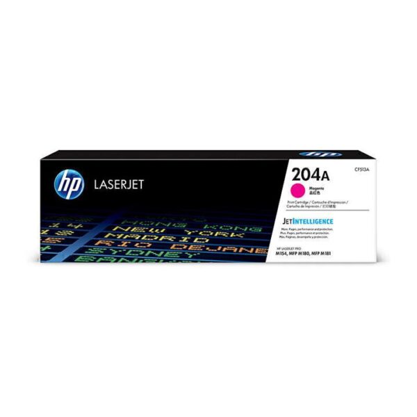 Genuine HP CF513A (204A) Magenta Toner