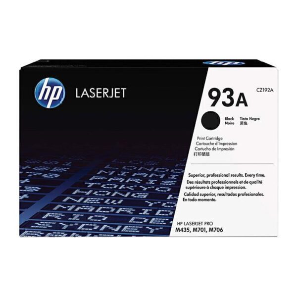 Genuine HP 93A (CZ192A) Black Toner